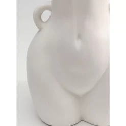 KARE Design Vasen-Vase Donna Weis 22Cm
