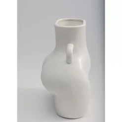 KARE Design Vasen-Vase Donna Weis 22Cm