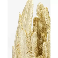KARE Design Vasen-Vase Feathers Gold 80