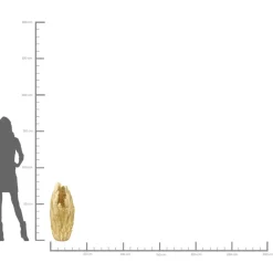 KARE Design Vasen-Vase Feathers Gold 80