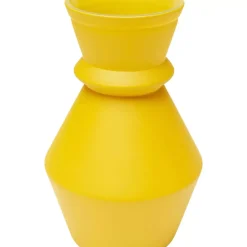 KARE Design Vasen-Vase Gina Gelb 25Cm