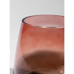 KARE Design Vasen-Vase Glow Rot 23Cm