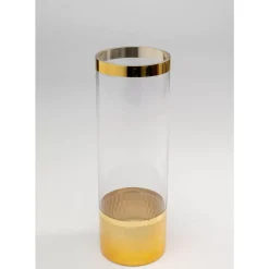 KARE Design Vasen-Vase Golden Flow 30Cm