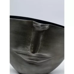 KARE Design Vasen-Vase Half Face Anthrazit 31Cm