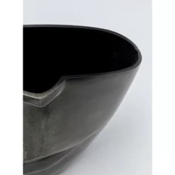 KARE Design Vasen-Vase Half Face Anthrazit 31Cm