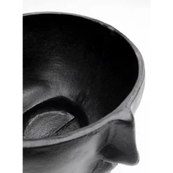 KARE Design Vasen-Vase Half Face Schwarz 23Cm