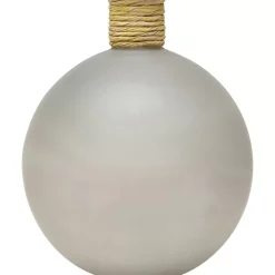 KARE Design Vasen-Vase Isola Belly Grau 25Cm