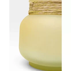 KARE Design Vasen-Vase Isola Storm Gelb 18Cm