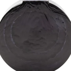 KARE Design Vasen-Vase Las Vegas Disc Schwarz