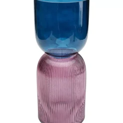KARE Design Vasen-Vase Marvelous Duo Blau Lila 40Cm