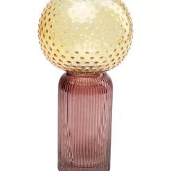 KARE Design Vasen-Vase Marvelous Duo Gelb Lila 31Cm