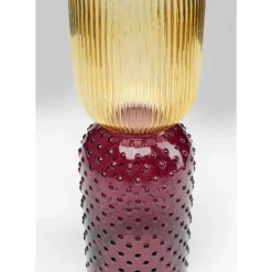KARE Design Vasen-Vase Marvelous Duo Gelb Lila 38Cm