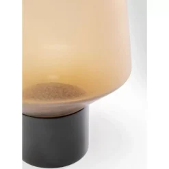 KARE Design Vasen-Vase Noble Ring Amber Matt 26Cm