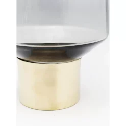 KARE Design Vasen-Vase Noble Ring Grau 40Cm