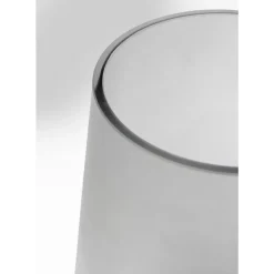 KARE Design Vasen-Vase Noble Ring Grau Matt 26Cm