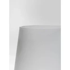 KARE Design Vasen-Vase Noble Ring Grau Matt 26Cm