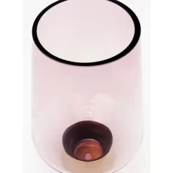 KARE Design Vasen-Vase Noble Ring Lila 26Cm
