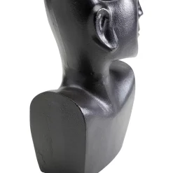 KARE Design Vasen-Vase Rostro Side Schwarz 27Cm