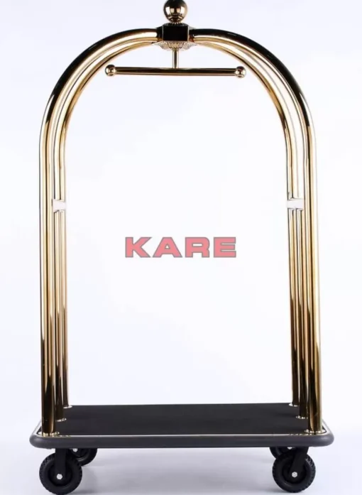 KARE Design Kleinmöbel & Sonstiges-Vip Gepackwagen Vegas Gold