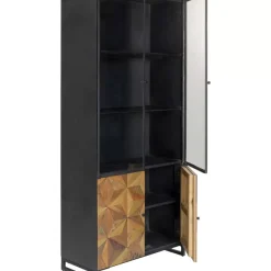 KARE Design Regale-Vitrine Illusion Gold 90X180Cm