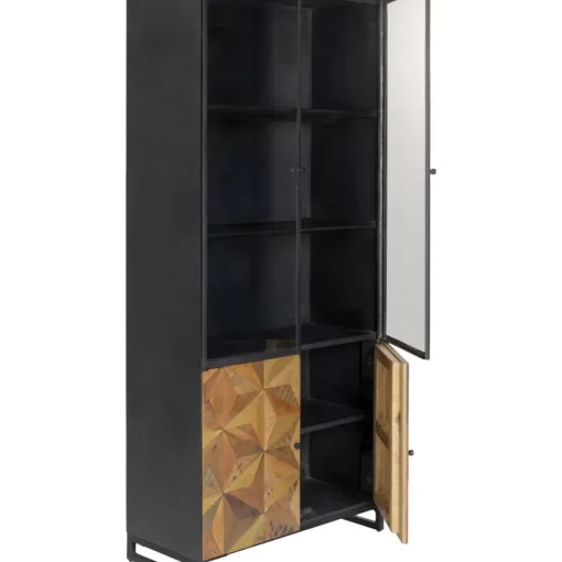 KARE Design Regale-Vitrine Illusion Gold 90X180Cm