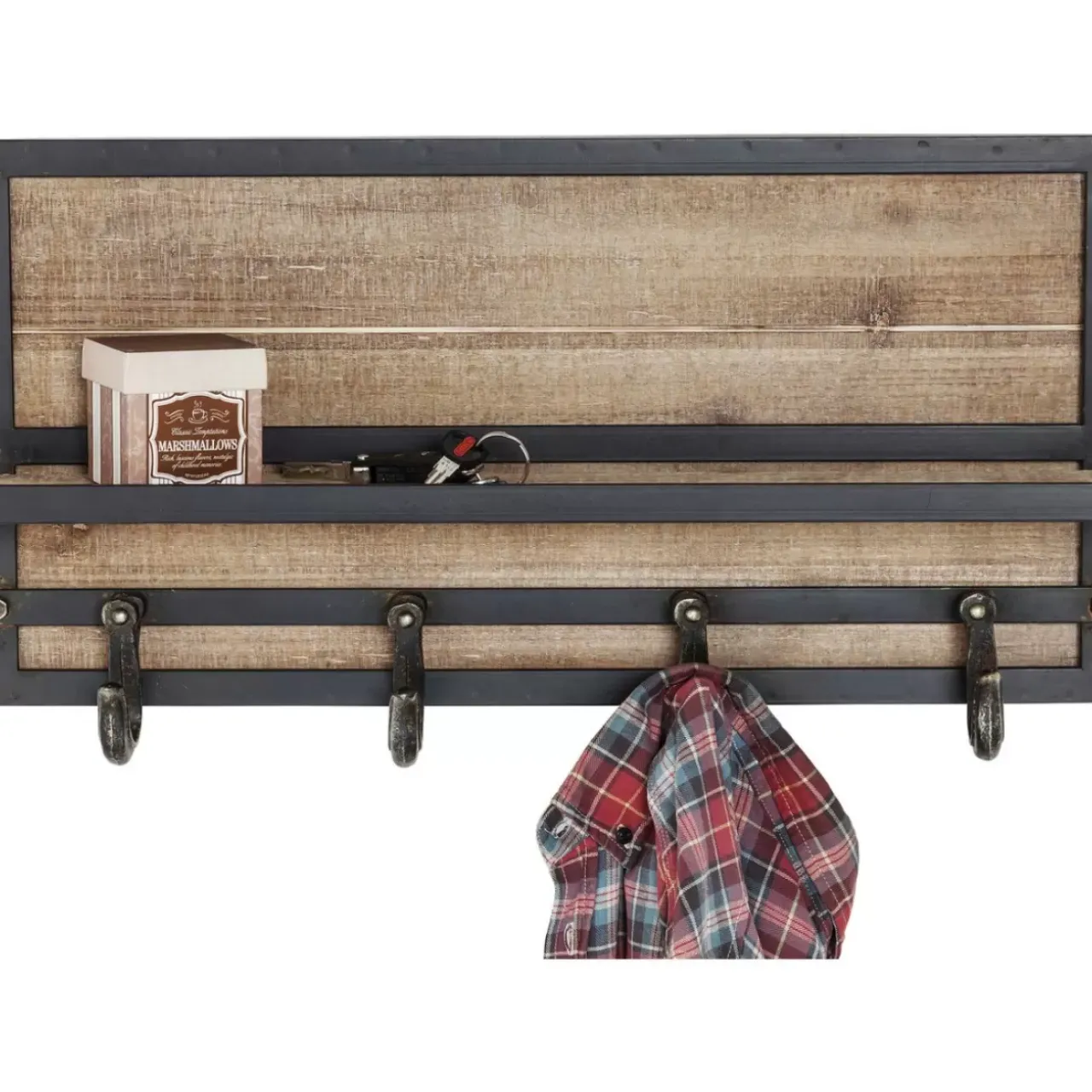 KARE Design Kleinmöbel & Sonstiges-Wandgarderobe Cottage