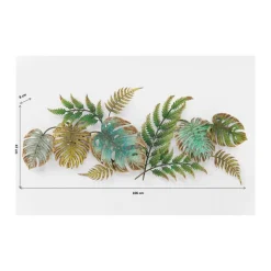 KARE Design Kleinmöbel & Sonstiges-Wandgarderobe Jungle Party Colore