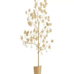 KARE Design Kleinmöbel & Sonstiges-Wandgarderobe Leafline Gold 93Cm