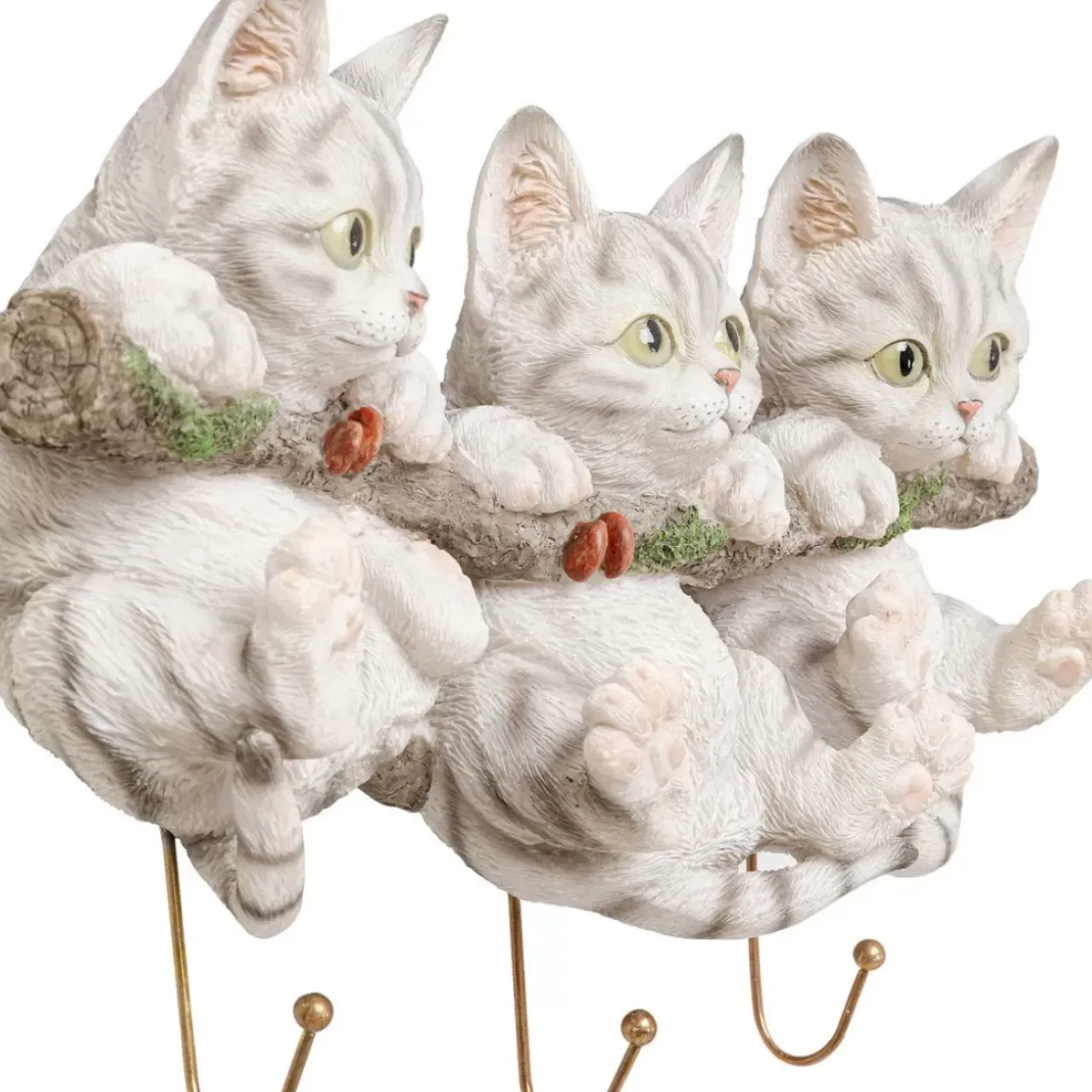 KARE Design Kleinmöbel & Sonstiges-Wandhaken Three Mini Cats