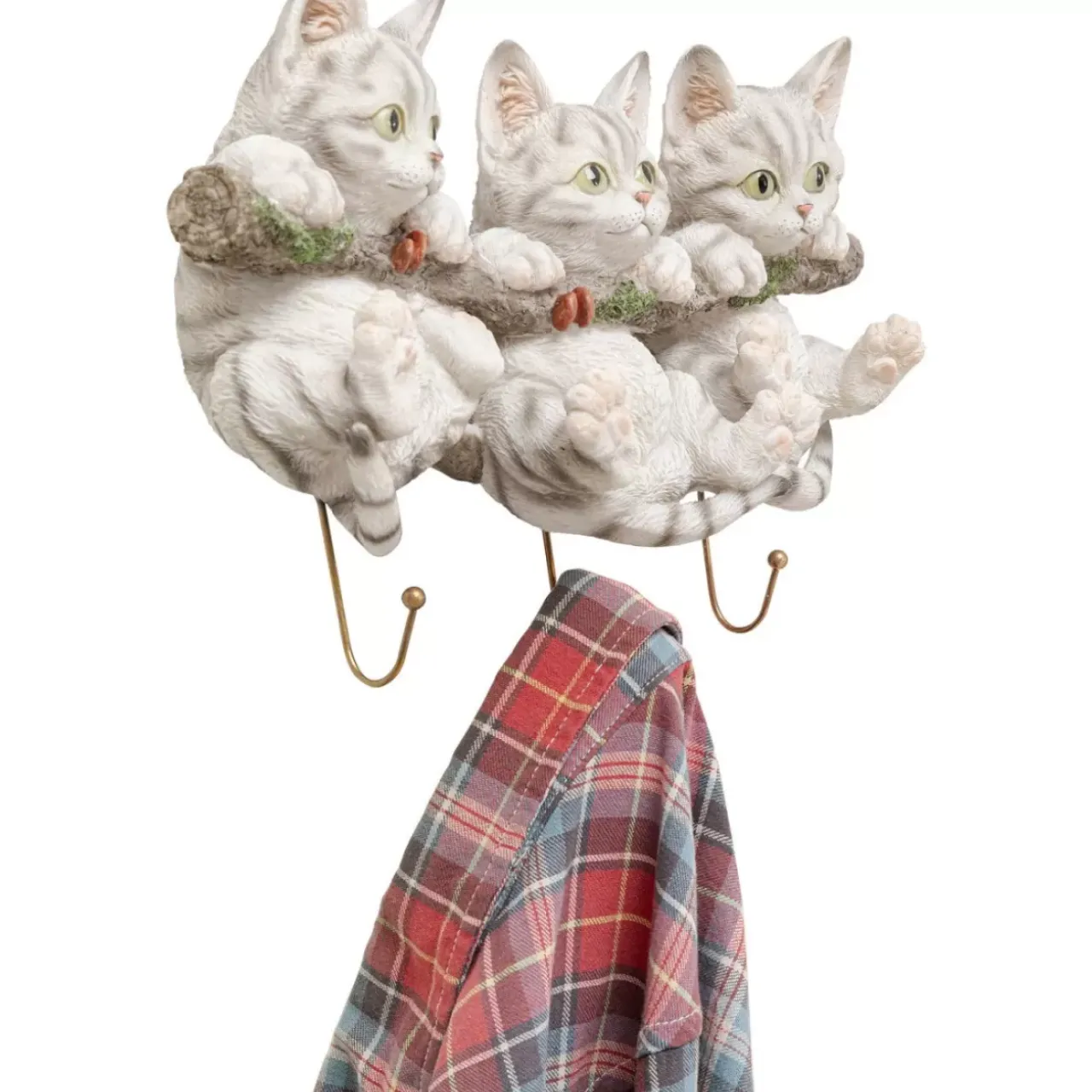 KARE Design Kleinmöbel & Sonstiges-Wandhaken Three Mini Cats