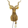 KARE Design Wandleuchten-Wandleuchte Animal Goat Gold 45X74Cm