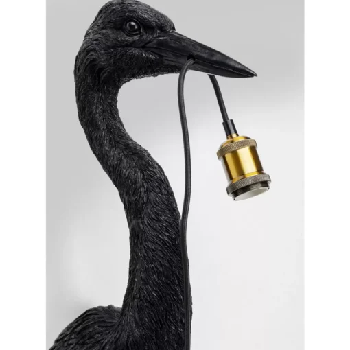 KARE Design Wandleuchten-Wandleuchte Animal Heron Schwarz 26X62Cm
