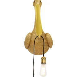 KARE Design Wandleuchten-Wandleuchte Animal Spoonbill Gold 29X62Cm
