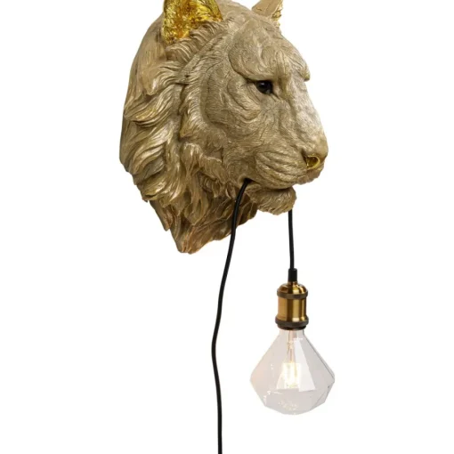 KARE Design Wandleuchten-Wandleuchte Animal Tiger Head