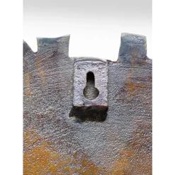 KARE Design Bilder-Wandobjekt Kala Antique Anthrazit O45Cm