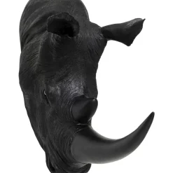 KARE Design Bilder-Wandobjekt Rhino Head Antique Schwarz