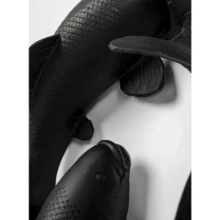 KARE Design Bilder-Wandobjekt School Of Koi Schwarz O160Cm