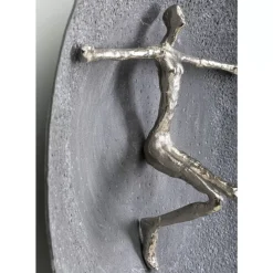 KARE Design Bilder-Wandobjekt Umano Silber O60Cm