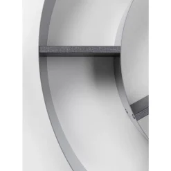 KARE Design Regale-Wandregal Snail Silver Grau