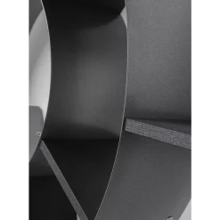 KARE Design Regale-Wandregal Snail Silver Grau