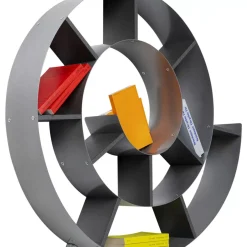 KARE Design Regale-Wandregal Snail Silver Grau