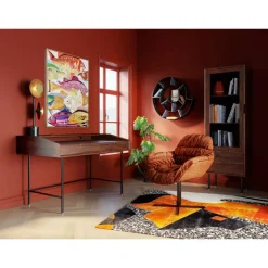 KARE Design Regale-Wandregal Snail Silver Grau