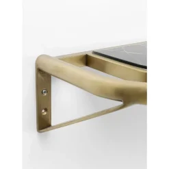 KARE Design Regale-Wandregal Treviso Gold 120X10Cm