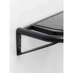 KARE Design Regale-Wandregal Treviso Schwarz 120X10Cm