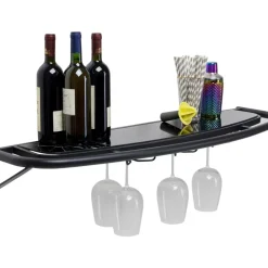 KARE Design Regale-Wandregal Treviso Schwarz 120X10Cm