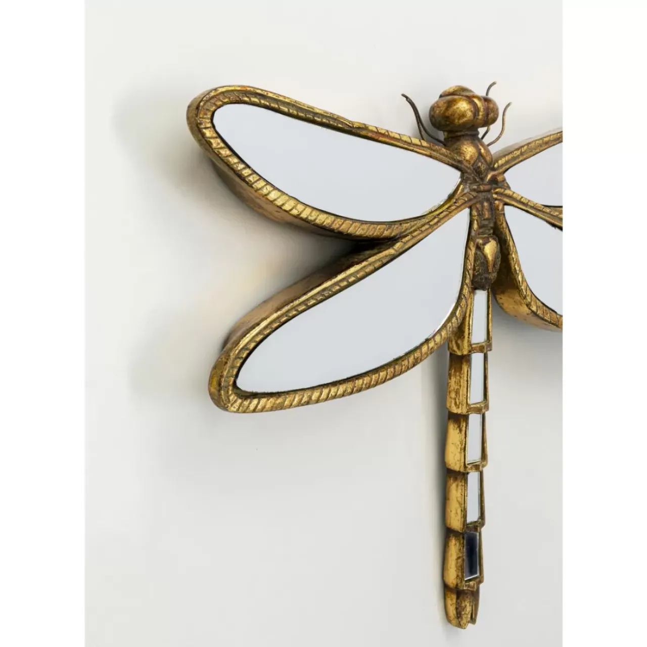 KARE Design Bilder-Wandschmuck Dragonfly Mirror 45Cm