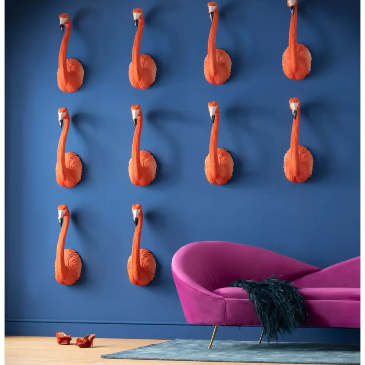 KARE Design Bilder-Wandschmuck Flamingo Road 72Cm