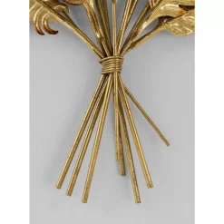 KARE Design Bilder-Wandschmuck Leaf Bouquet Gold