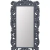 KARE Design Spiegel-Wandspiegel Baroque Valentina Grau 100X190Cm