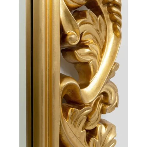KARE Design Spiegel-Wandspiegel Baroque Valentina Gold 100X190Cm